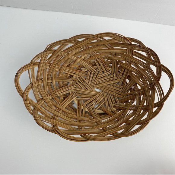 Set of 3 VTG Baskets Boho Basket Wall Home Decor - Picture 3 of 16